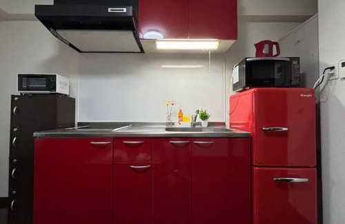 Tanimachi Apartamento | DOUTONBORI Sleeps up to 5 w 2 beds 1 sofa bed Convenient land