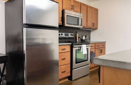 Roanoke Apartamento | Luxury 2 bedroom apt with exposed brick downtown