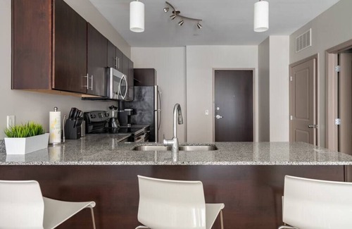 Uptown District Apartamento | Downtown Apt in the Heart of Columbus