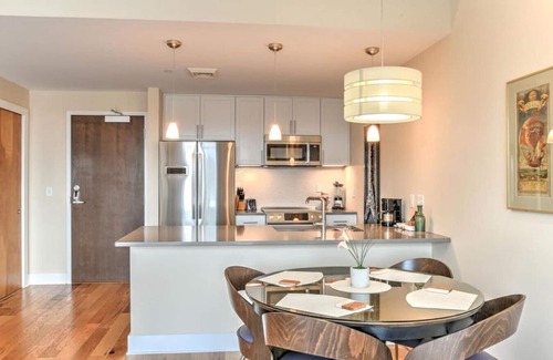 South French Broad Condominio | Nuevo condominio de lujo en el centro de Asheville Condotel ~ 45 Asheland Ave. Unidad # 501