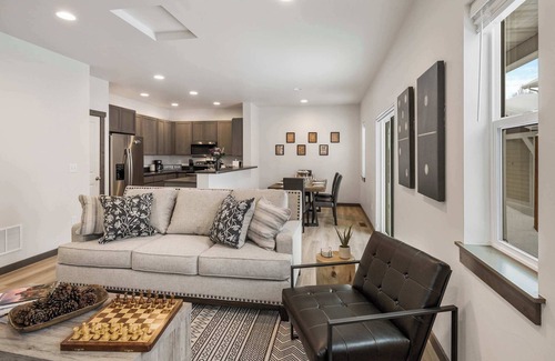 Bozeman Casa | Downtown Duplex | Game Room | Mountain Music