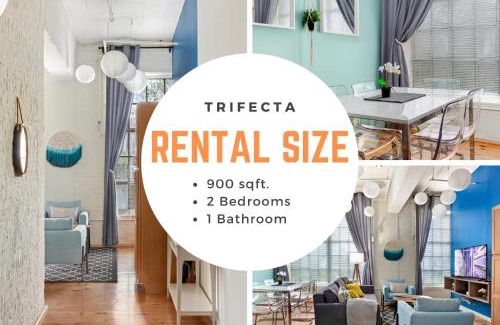 Downtown Apartamento | Downtown Durham 2BR Apt Walk Everywhere & Wifi