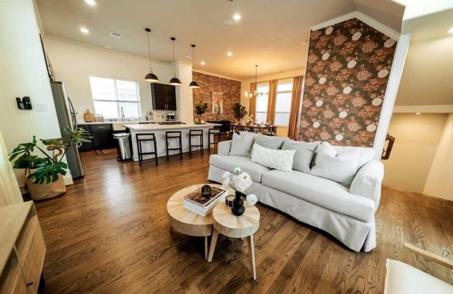 Northside Casa | Downtown Escape with Backyard, Gameroom and Hot Tub