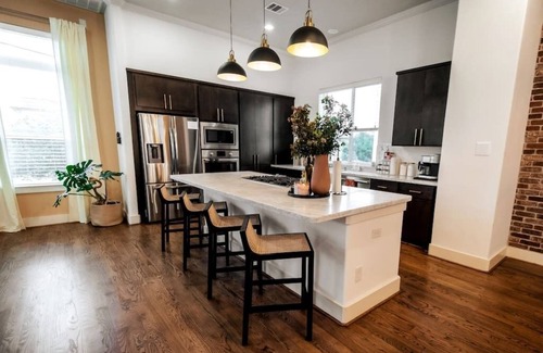 Northside Casa | Downtown Escape with Backyard, Gameroom and Hot Tub