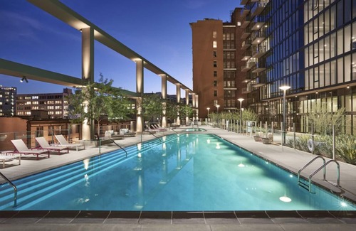 Vernon Apartamento | Downtown LA - City View High-Rise