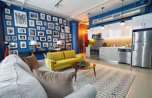 Historic Core Condominio | Loft Rock & Roll en DTLA con Alberca y Estacionamiento Gratis