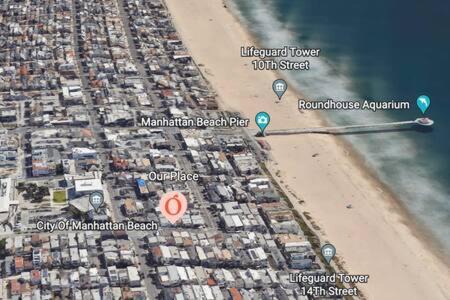The Strand Apartamento | Downtown Manhattan Beach 3 Bed Townhouse Parking