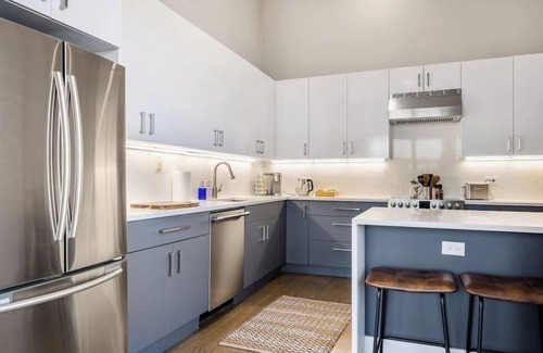 Printers Row Condominio | Downtown Penthouse 5bd VIEWS|Parking, Gym+Pool