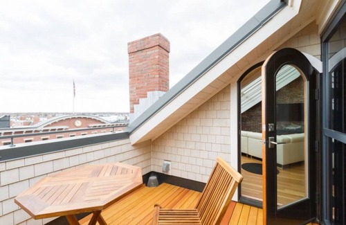 Old Port Apartamento | Suite Penthouse "Margaret": impresionantes vistas de Casco Bay, justo en el puerto viejo