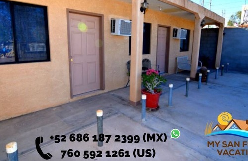 Primera Seccion Apartamento | Downtown San Felipe Studio 2 FREE WIFI AND CABLE TV