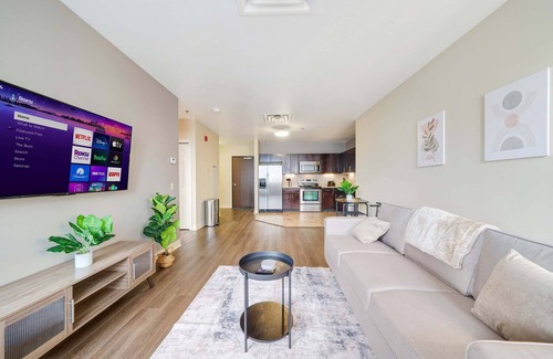 Downtown Pittsburgh Apartamento | Downtown Sky High Luxury - 10TH FLOOR - PRIME LOCATION - Gym Terrace Roku