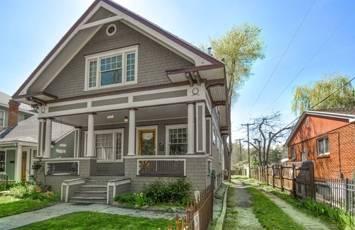 Downtown Salt Lake City Casa | Centro SLC Capitol Hill Craftsman