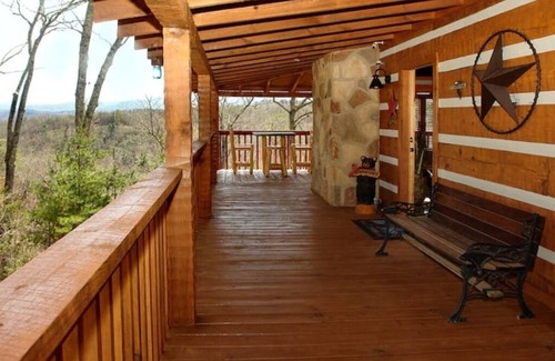 Sevierville Cabina | Atrapasueños. Beautiful Mountain Veiws y Real Log Cabin Charm!
