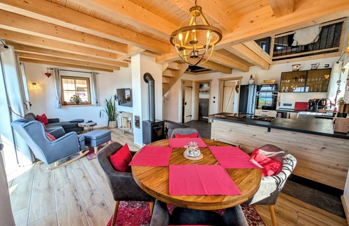 Mauth Chalet De Esquí | ⭐️⭐️⭐️⭐️⭐️ Dream Chalet Pfingstrose in the Bavarian Forest with wood-burning stove and sauna