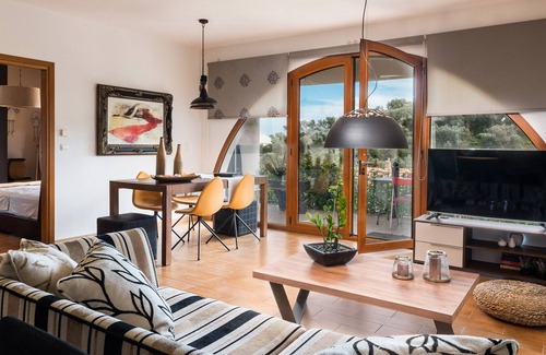 Makrys Tichos Casa | Dream Lux Flat con excelente aire libre, piscina y estacionamiento