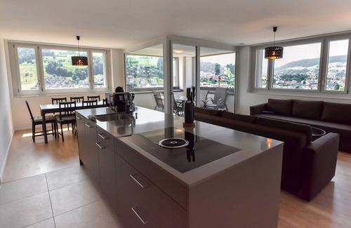 Kriens Apartamento | Dream View Apt With Homecinema Netflix Loggia