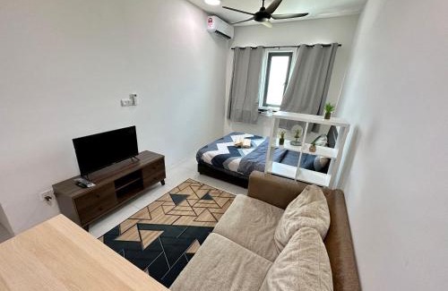 Central Seberang Perai Apartamento | Dreamy Cozy Studio Meritus Residensi Perai