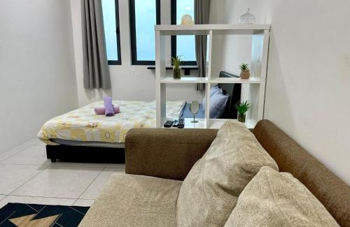 Central Seberang Perai Apartamento | Dreamy Cozy Studio Meritus Residensi Perai