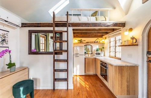 South Nashville Casa | Dreamy Tiny House Cottage with Hot Tub and Garden Patio
