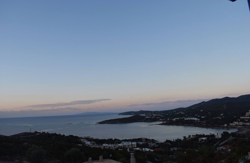 Lavreotiki Villa | Villa Amorgos en Sounio con impresionantes vistas