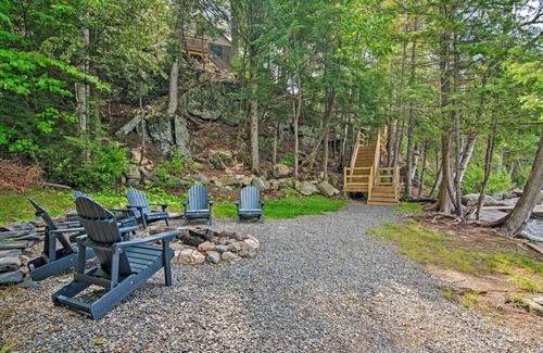 Greenville Cabina | Drew North · 2-Acre Lakefront Haven | Dock, Kayaks, Guest House