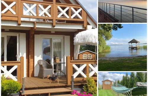 Morzyczyn Chalet De Esquí | Drewniany domek nad Miedwiem