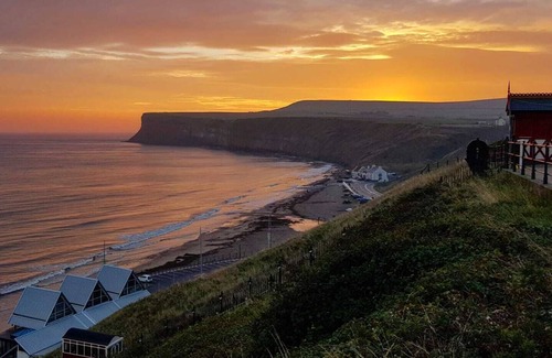Saltburn-by-the-Sea Apartamento | Driftwood Apartment- elegante, cerca del mar y del centro de la ciudad.