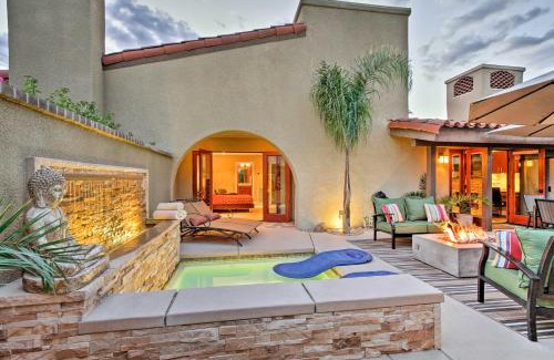Downtown Palm Springs Apartamento | Dtwn Palm Springs Condo BBQ, Pool, Fire Pit, etc!