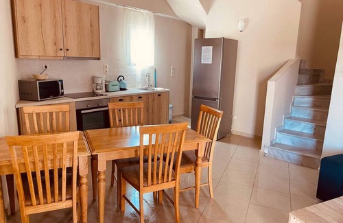 Platanias Town Villa | Du Sud Star Villa - 40meters to beach. Sleeps 8.