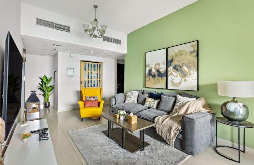 Business Bay Apartamento | Dubai Dream Retreat- Burj Views