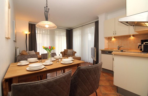 Ostseebad Kuhlungsborn Apartamento | Dünenschloss H2 WE4: modern 3-room apartment close to the beach with large terrace