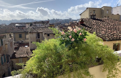 Sant' Ambrogio Apartamento | DUOMO, TORRE MEDIEVAL en Florencia: S. CROCE en la TORRE DONATI 4 ° piso w/lift