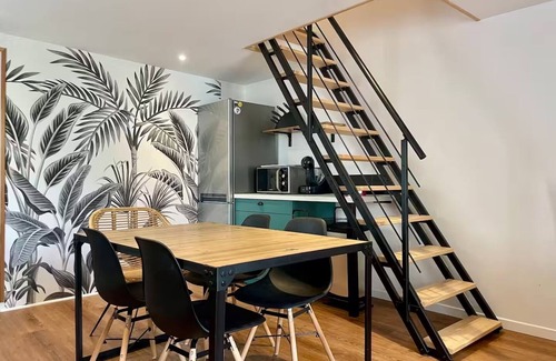 Poitiers Apartamento | Duplex 1-6 persons - downtown Poitiers - Quiet - Terrace - Streaming
