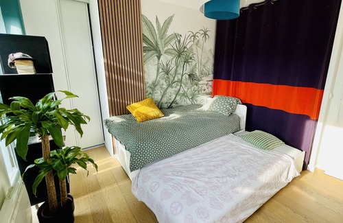 Montrouge Apartamento | Duplex 115m2 Inondé de Soleil Avec Terrasse, Climatisation et Parking Privé