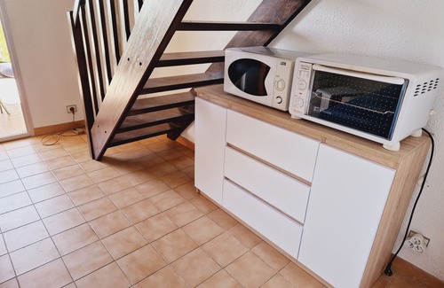 Le Dramont Apartamento | Dúplex, 2 habitaciones, terraza con amplia vista al Mediterráneo / Garaje