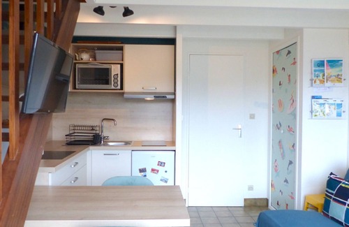 Locmariaquer Apartamento | Duplex 4 p with direct access to the beach