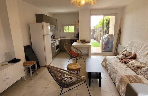 Valras-Plage Cabina | Duplex 45M² with garden 150m from the beach