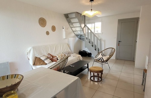 Valras-Plage Cabina | Duplex 45M² with garden 150m from the beach