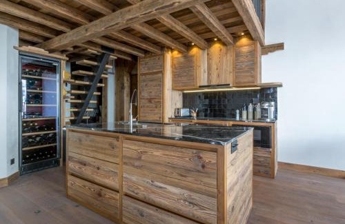 Val-d'Isere Apartamento | Duplex 5 pièces luxe aux pieds des pistes avec hammam et cheminée - FR-1-694-87