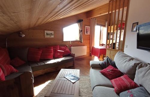 Hauteluce Apartamento | DUPLEX 50 m2 aux pieds des pistes les saisies hauteluce et contamines montjoie 6 personnes 1 chambre et un coin nuit