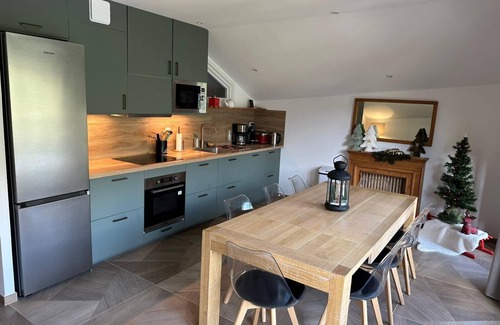 Orcieres-Merlette Apartamento | Duplex 80 m2 for 8 people.