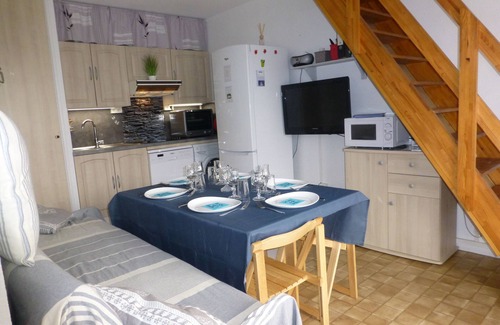 Saint-Cyprien Plage Villa | Duplex 6 pers Piscina, Mar, Bicicletas, Parking, Amplio exterior, Terraza, todas las comodidades.