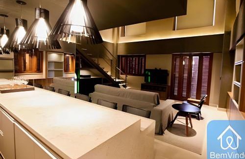 Dois de Julho Apartamento | Duplex Alto Luxo no Cloc Marina vista Mar incrível