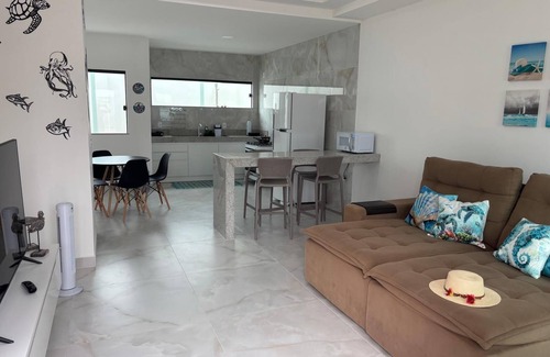 Taperapua Beach Apartamento | Duplex apartment 5 minutes from Taperapuã beach and Barraca do Gaucho.