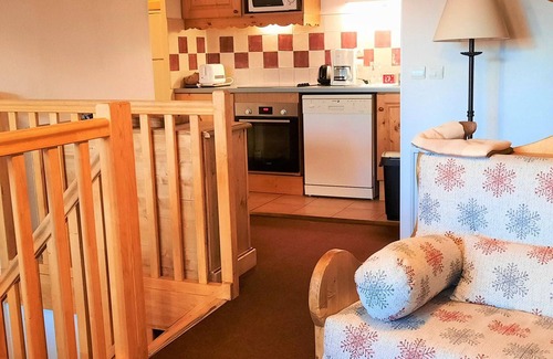 Orcieres-Merlette Apartamento | Duplex Apt in Quality Residence with Parking, Near Shops and Slopes, Orcières
