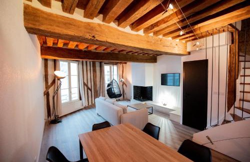 Bourgogne Apartamento | Duplex colombage centre historique d'Orléans