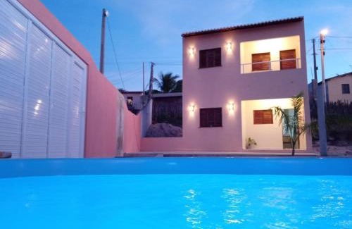 Aracati Casa | Duplex com 2 quartos com piscina e estacionamento