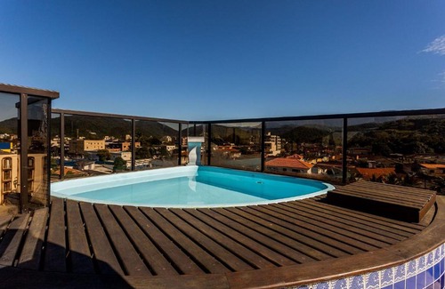 Centro Apartamento | Duplex com piscina e área gourmet perto da praia