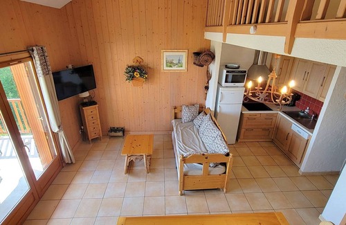 Saint-Michel-de-Chaillol Apartamento | Dúplex para 8 con balcón sur, WiFi, chimenea, admite mascotas, opción parking - Saint-Michel-de-Chaillol