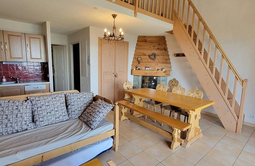 Saint-Michel-de-Chaillol Apartamento | Dúplex para 8 con balcón sur, WiFi, chimenea, admite mascotas, opción parking - Saint-Michel-de-Chaillol